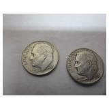 SILVER ROOSEVELT DIMES -2