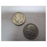 SILVER ROOSEVELT DIMES -2
