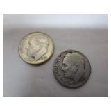 SILVER ROOSEVELT DIMES -2