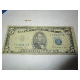 1953 $5 SILVER CERTIFICATE