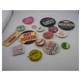 VINTAGE PINBACK LOT