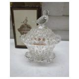 Etched Bleikrstall West Germany