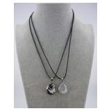 BEAUTIFUL STONE BUTTERLY PENDANT NECKLACES