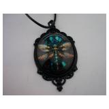 BEAUTIFUL VINTAGE STYLE BOHO DRAGON FLY PENDANT
