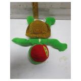 VINTAGE FRANKLIN THE TURTLE TALKING PLUSH DOLL
