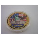 250TH USA ANNIVERSARY COMMEMORATIVE TOKEN