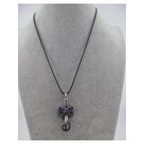 GOTHIC SAMUAI DRAGON SWORD PENDANT NECKLACE