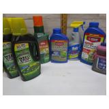 BOX OF WEED CONTROL, STAIN REMOVER, & OIL