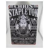 CHRIS STAPLETON TENNESSEE WHISKEY SIGN