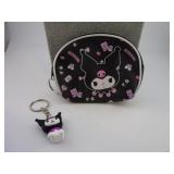 NEW KUROMI KEYCHAIN & CHANGE PURSE
