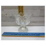 MOON AND STARS GLASS CANDY DISH