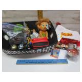 CHRISTMAS ARRANGEMENT, STOCKING, TOYS, & MORE