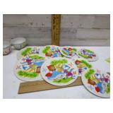 KIDS METAL PLAY DISHES