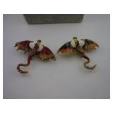 FLYING DRAGON BROOCHES
