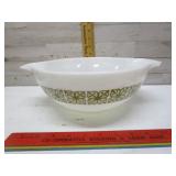 LARGE PYREX BLOCK DAISY BOWL