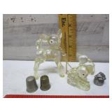 MINIATURE DEER & THIMBLES