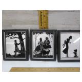 SILOHETTE REVERSE PAINTINGS