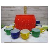 RETRO PUNCH BOWL