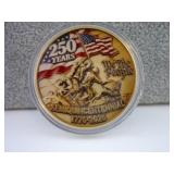 SEMIUINCENTENNIAL SOLDIER COMMEMORATIVE TOKEN