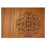 WROUGHT IRON WALL DECOR