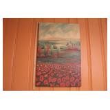 FARM & FLOWERS PICTURE