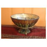 LARGE MOSAIC GLASS BOWL