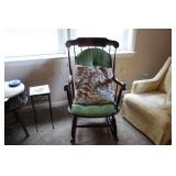 NICHOLS & STONE COMPANY ROCKING CHAIR WITH PADS