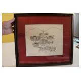 SGINED DAN RUZEK BEDFORD, VA PRINT 56/100