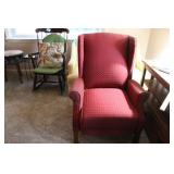LAZY BOY RECLINING WINGBACK CHAIR