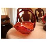 VINTAGE INDIANA GLASS HOBSTAR IRRIDESCENT