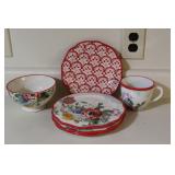 PIONEER WOMAN PLATES, MUGS, & BOWLS