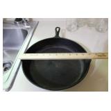 CAST IRON # 8 PAN NO MAKER