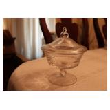 VINTAGE FOSTORIA GLASS CENTURY PATTERN CANDY DISH