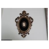 FRAMED CAMEO BROOCH