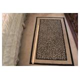CHEETAH PRINT AREA RUG 50 X 30 INCHES