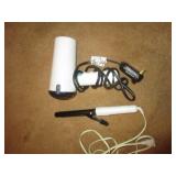 CURLING IRON & BLOW DRYER