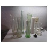 VASELINE, MILK GLASS, & OTHER VASES