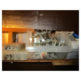 PEG HOOKS, ELECTRICAL SUPPLIES, & WASHERS