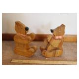 HANDMADE WOODEN BEARS