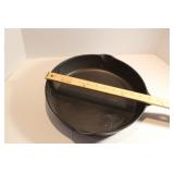 12 INCH CAST IRON PAN