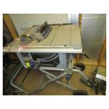 KOLBALT TABLE SAW ON STAND - WORKS