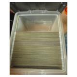 BOX WITH FILING DIVIDERS