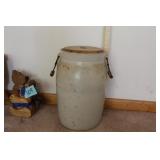 #3 STONEWARE CROCK CHURN