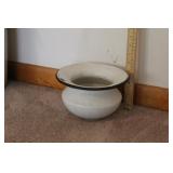 ENAMEL SPITTOON