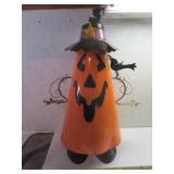 TIN SPRINGY PUMPKIN