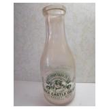ROCK CASTLE MILK BOTTLE