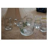 CHRISTMAS GLASSWARE