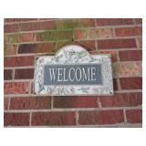 HUMMINGBIRD WELCOME SIGN