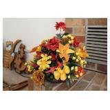 BEAUTIFUL FALL FLOWER ARRANGEMENT