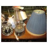 LAMPS, SHADES, & ALARM CLOCK